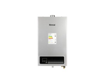 Aquecedor a Gás Rinnai E15 - 15 Litros Prata GN ou GLP