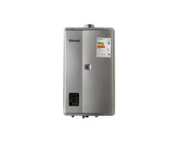 Aquecedor a Gás Rinnai E27 - 27 Litros Prata GN ou GLP