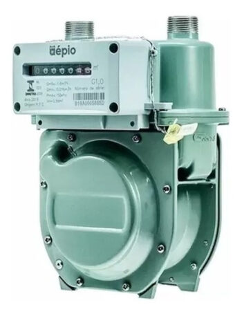 Medidor de Gás G1 Aepio com Conexões